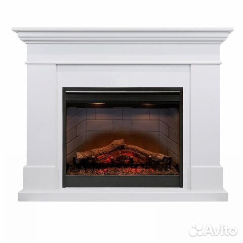 Каминокомплект California - Белый (Высота 1005мм)