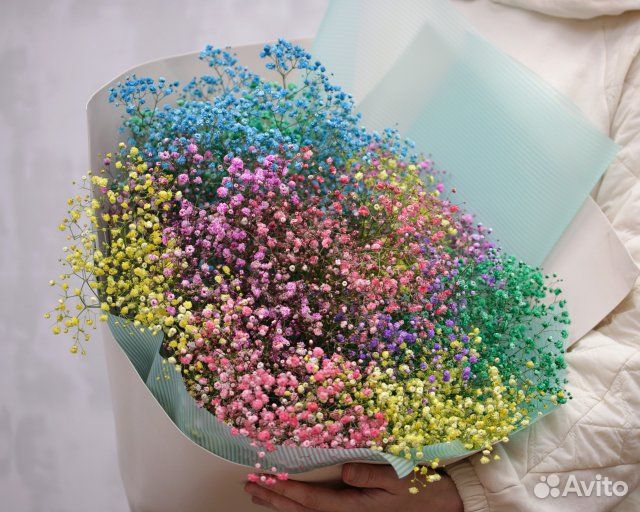 Букет из гипсофил Созвездие любви