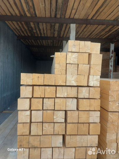 Брус сухой строганный сосна/лиственница