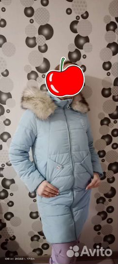 Пуховик женский подростковый