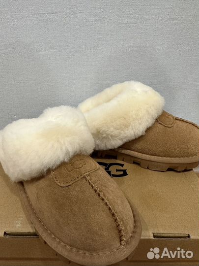 Домашние тапочки ugg натуральные