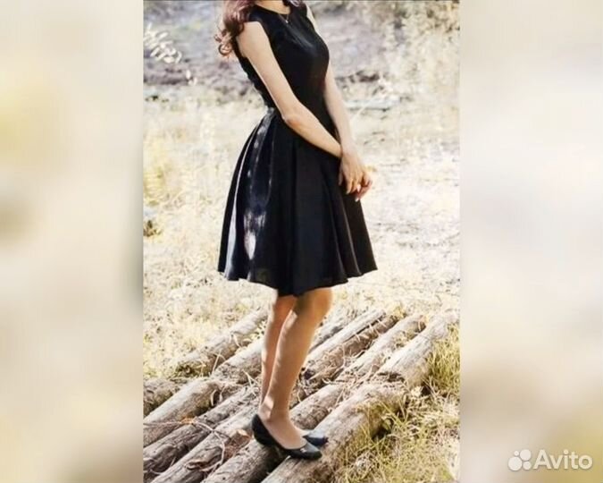 Платье женское чёрное вечернее