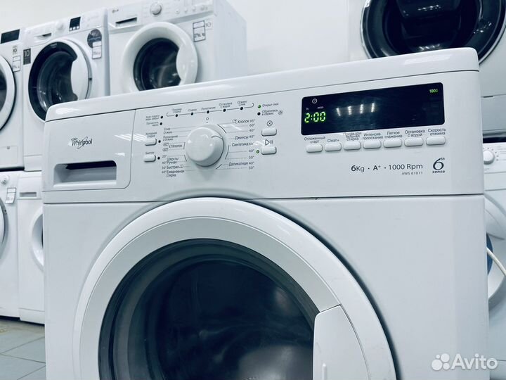 Стиральная машина бу. 6кг. Гарантия. Доставка