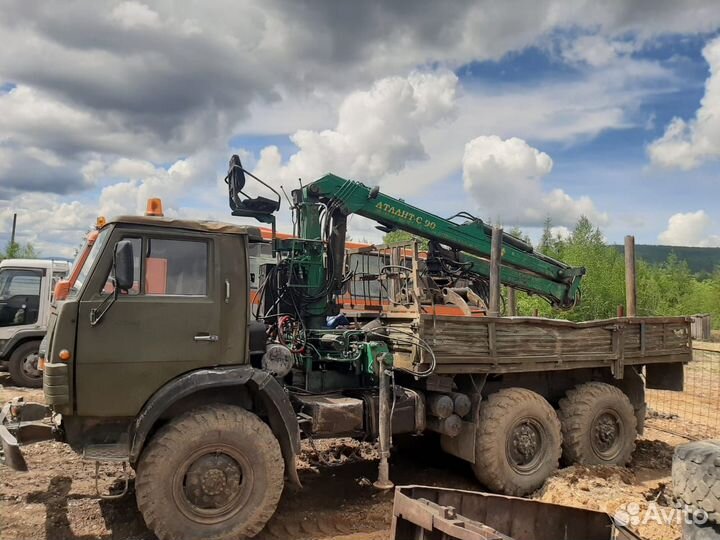 КАМАЗ 43105 с КМУ, 1989