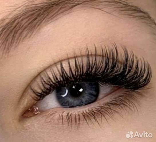 Наращивание ресниц, коррекция бровей