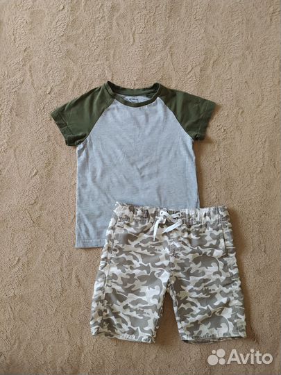 Пакет летних вещей для мальчика 104-110 см