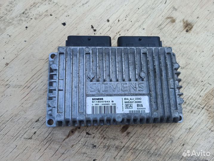 Блок управления АКПП Peugeot 206
