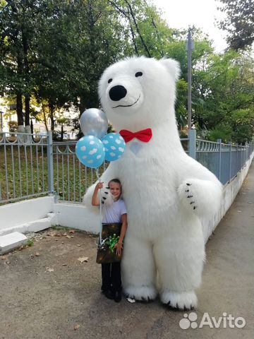 Белый медведь/Большой белый мишка/аниматор