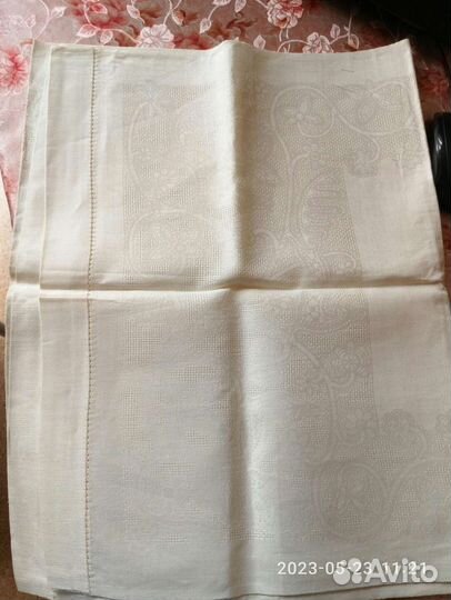 Льняные салфетки времен СССР