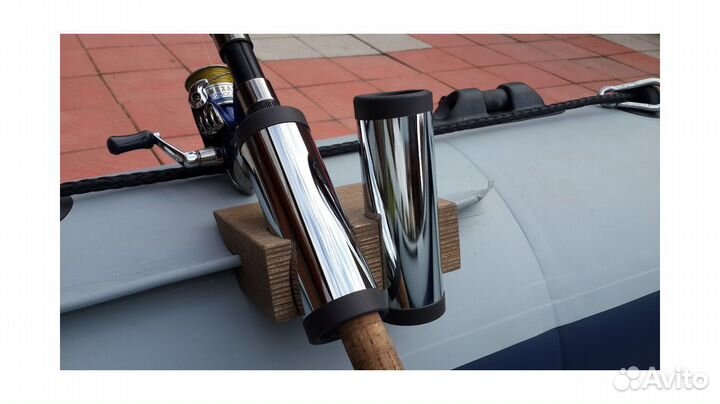 Держатель спиннингов двойной лик-трос лик-паз пвх