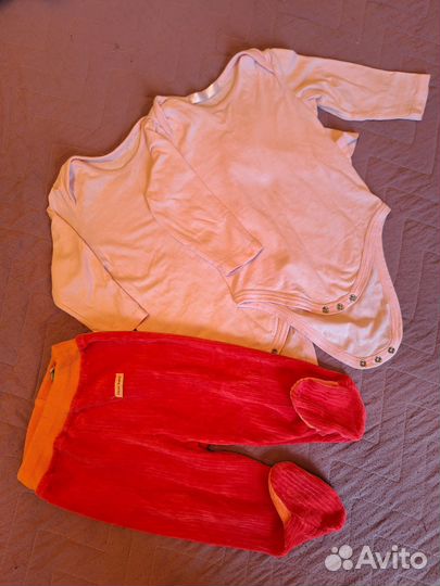 Одежда пакетом на девочку 68