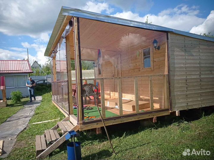 Мягкие окна для балконов, лоджий, веранд