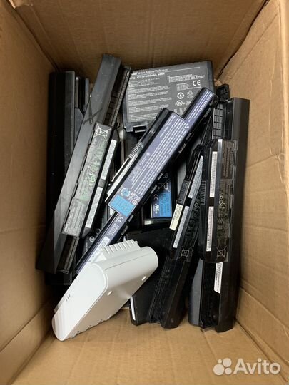 АКБ бу от ноутбуков 20 шт за