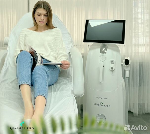 Диодный лазер для эпиляции Lumines Эво Про 2400W