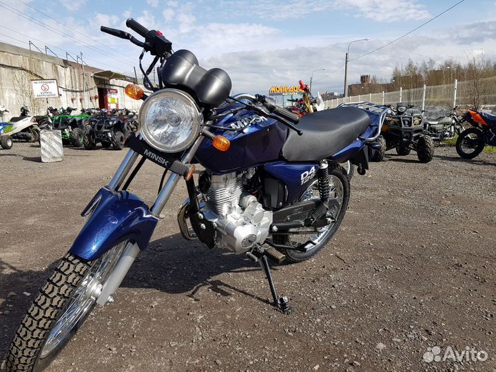 Мотоцикл Минск Д125 + шлем