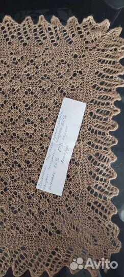 Шарф, палантин ручной работы