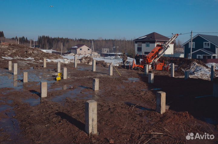 Сваи забивные железобетонные
