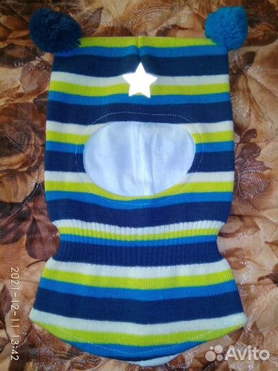 Шапка шлем Tokka Tribe весна- осень новая