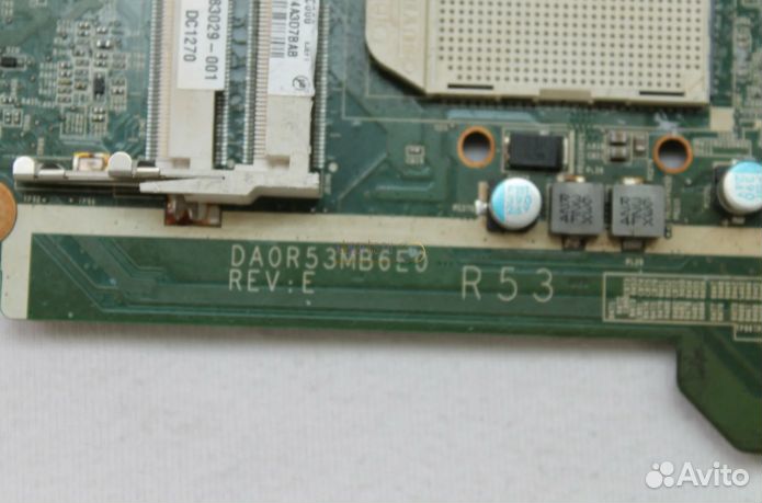 Материнская плата DA0R53MB6E0 от Hppavilion g6