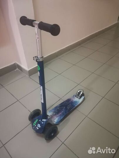 Детский трёхколёсный самокат Reaction Mic Boy