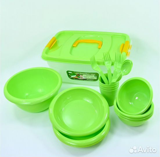 Набор посуды для пикника