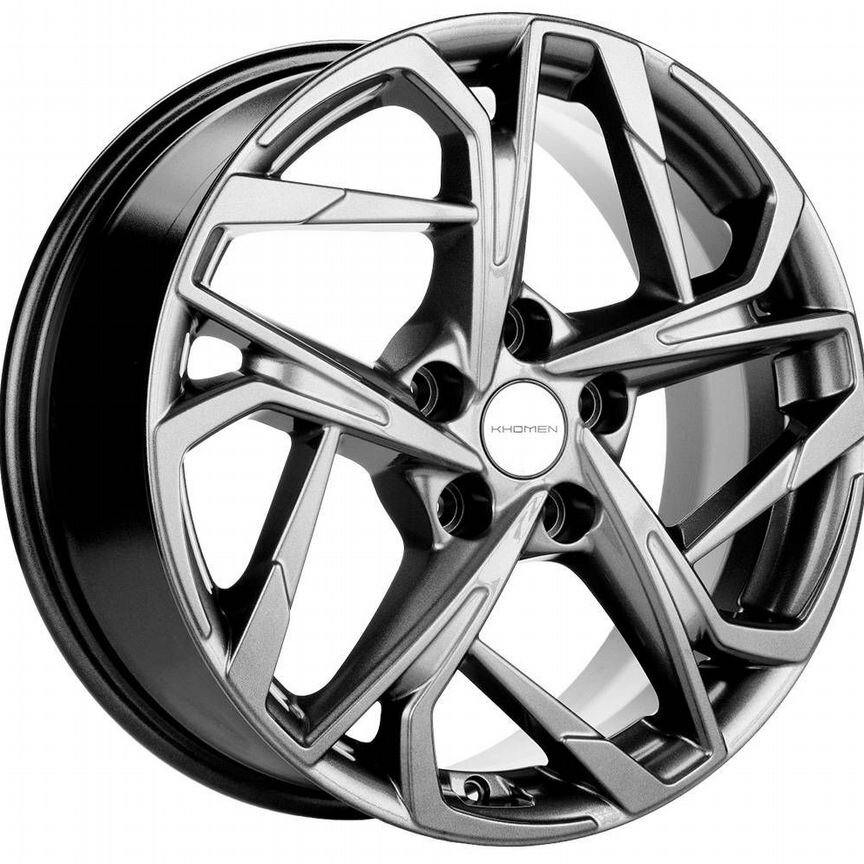 Диски Khomen KHW1716 7x17 5x110 ET46 D63.3 Gray