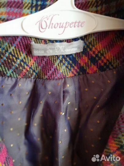 Пальто для девочки 146