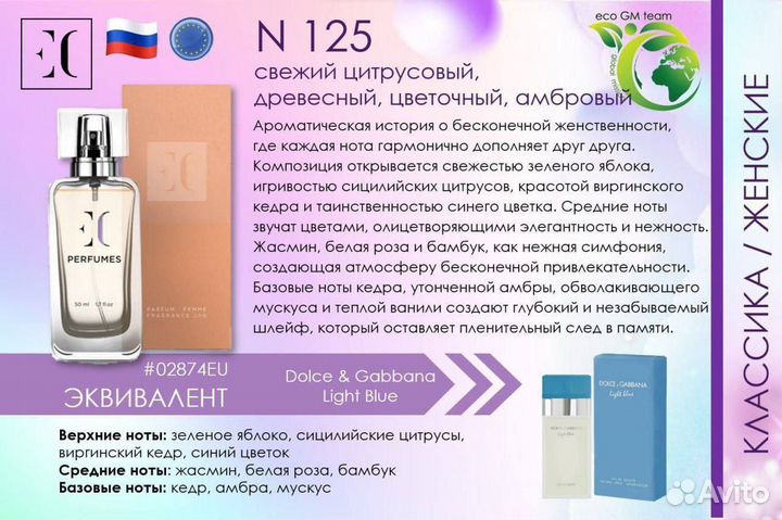 Dolche gabbana light blue 50ml