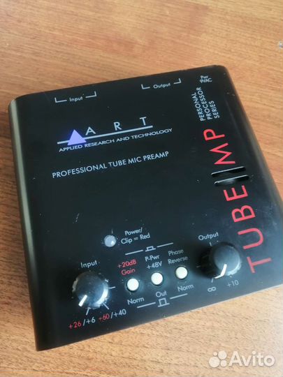 Ламповый микрофонный предусилитель