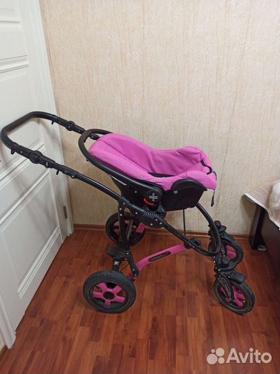 Коляска camarelo 3 в 1