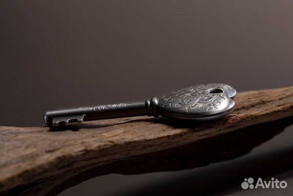 Монета Ключ к моему сердцу серебро О-ва Кука 2022г