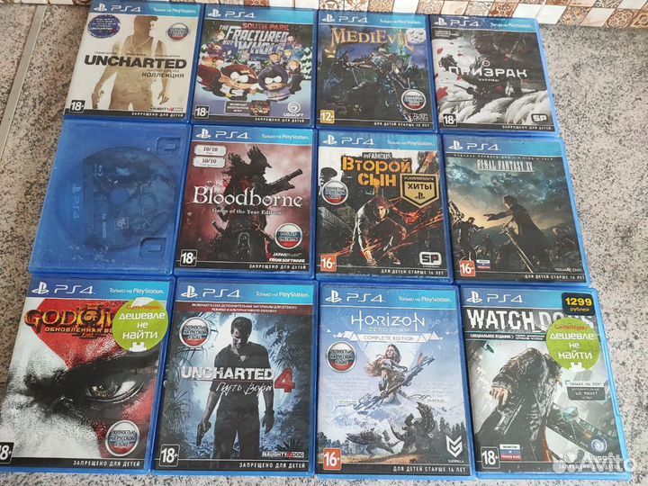 Игры для приставок ps4