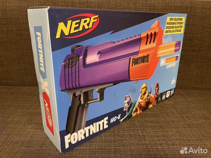 Бластер Нёрф Фортнайт Револьвер
