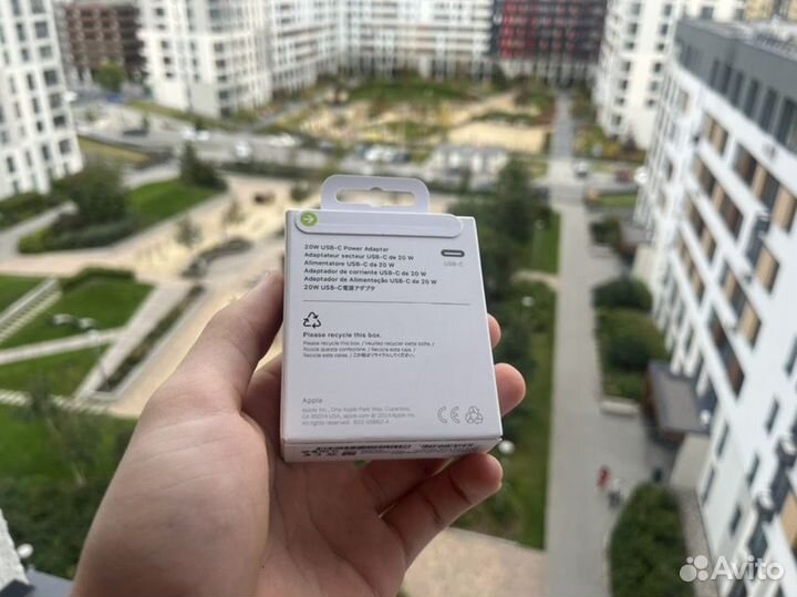 Блок питания для iPhone 20W (оригинал)