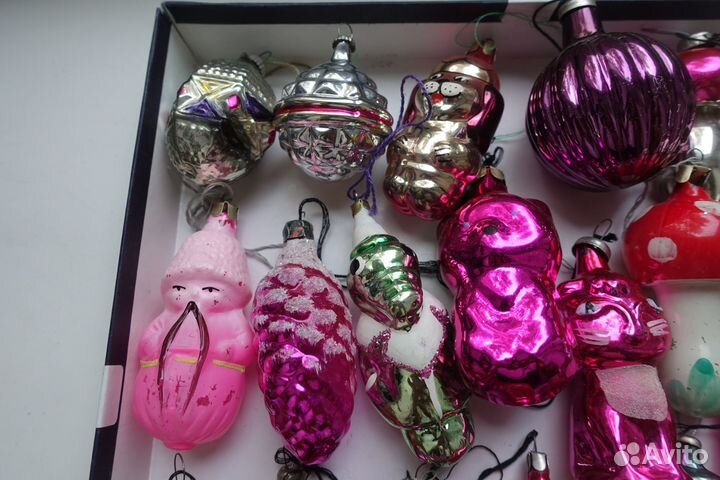 Елочные игрушки СССР