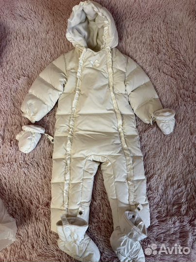 Пуховый комбинезон chicco 86