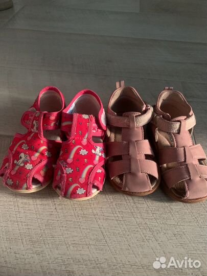 Сандалии сменная обувь в сад