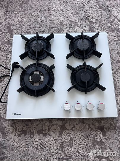 Газовая варочная панель 4 конфорки Hansa