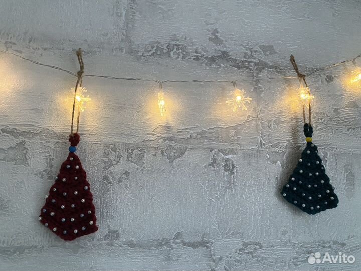 Новогодние игрушки украшения ручной работы