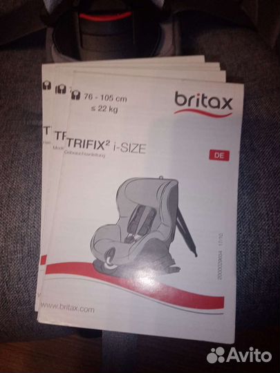 Romer britax trifix 2 I-size 8-22 кг grey marble