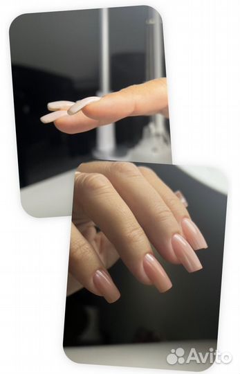 Маникюр с покрытием