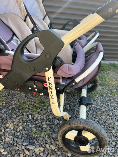 Коляска fenix для двойни