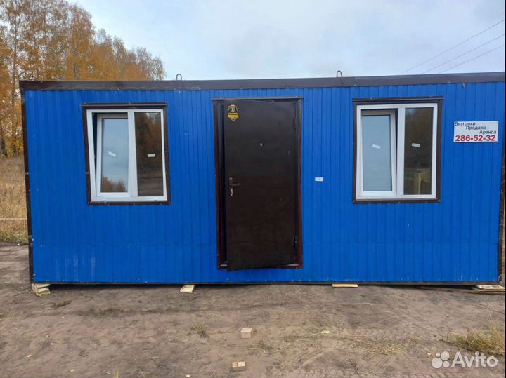 Бытовка строительная утепленная