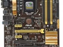 Материнская плата asus H87-plus + intel core I7-47