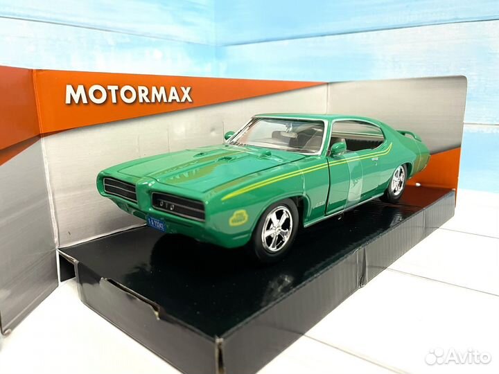 Модель автомобиля Pontiac GTO 1:24 металл