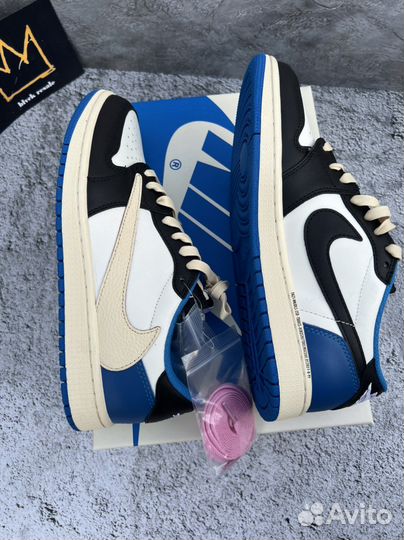 Jordan 1 Retro Low Fragment X Travis Scott