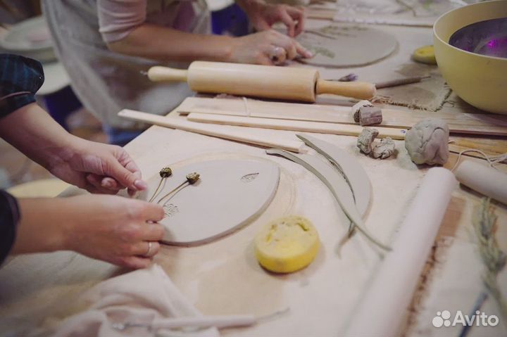 День рождения в керамической студии