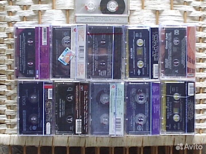 3. Студийные аудиокассеты : рок, рэп, индастриал
