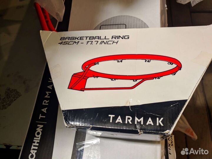 Баскетбольное кольцо Tarmak F500 с рег. высоты