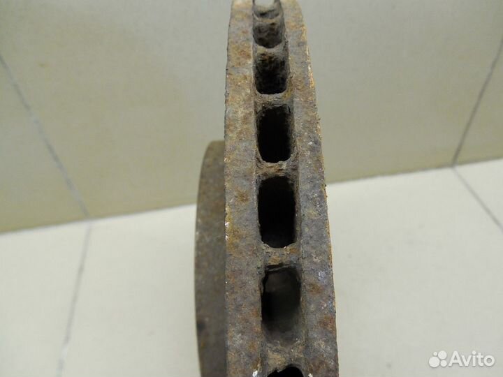 Диск тормозной передний вентилируемый Aveo (T200)